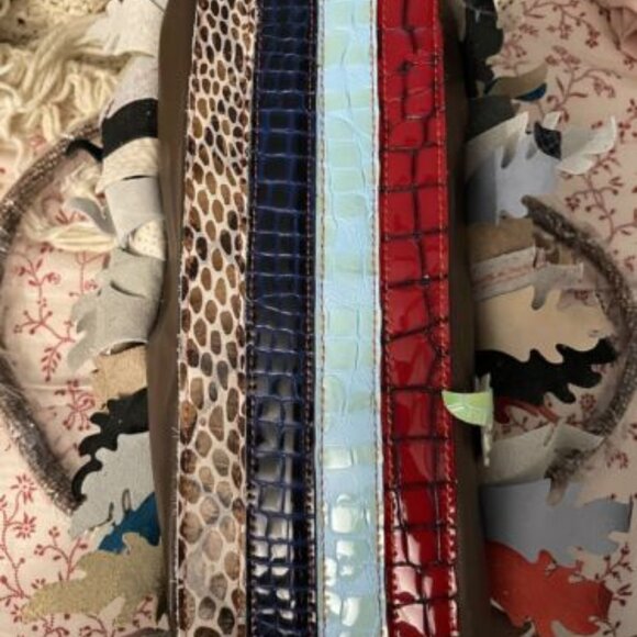 Beautiful Leather Dancing Leaf Handbag - Picture 3 of 7